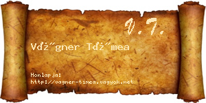Vágner Tímea névjegykártya